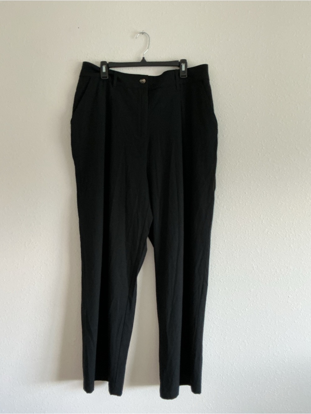 a new day Black Men's Dress Pants - Classic Straight Fit